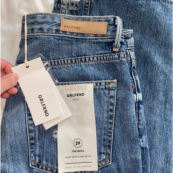 These are super cute Mika GRLFRND jeans. Retail:250. Never worn. New with tags - Picture 6 of 10